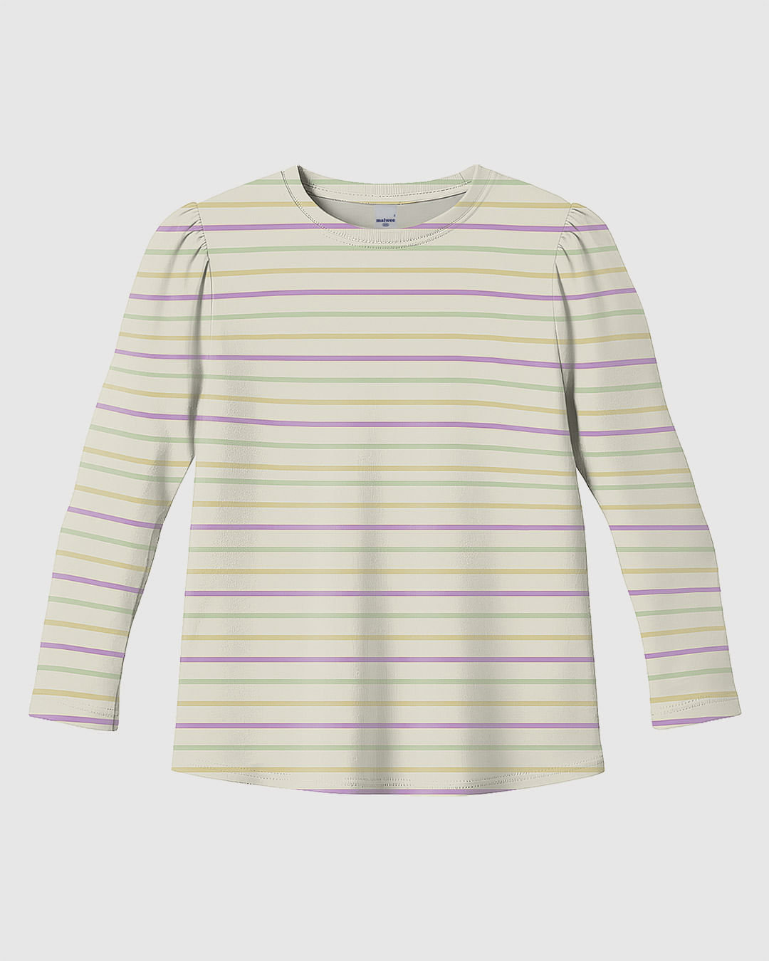 Blusa Infantil Menina Baby Look Estampa Listrada em Ribana Malwee Kids