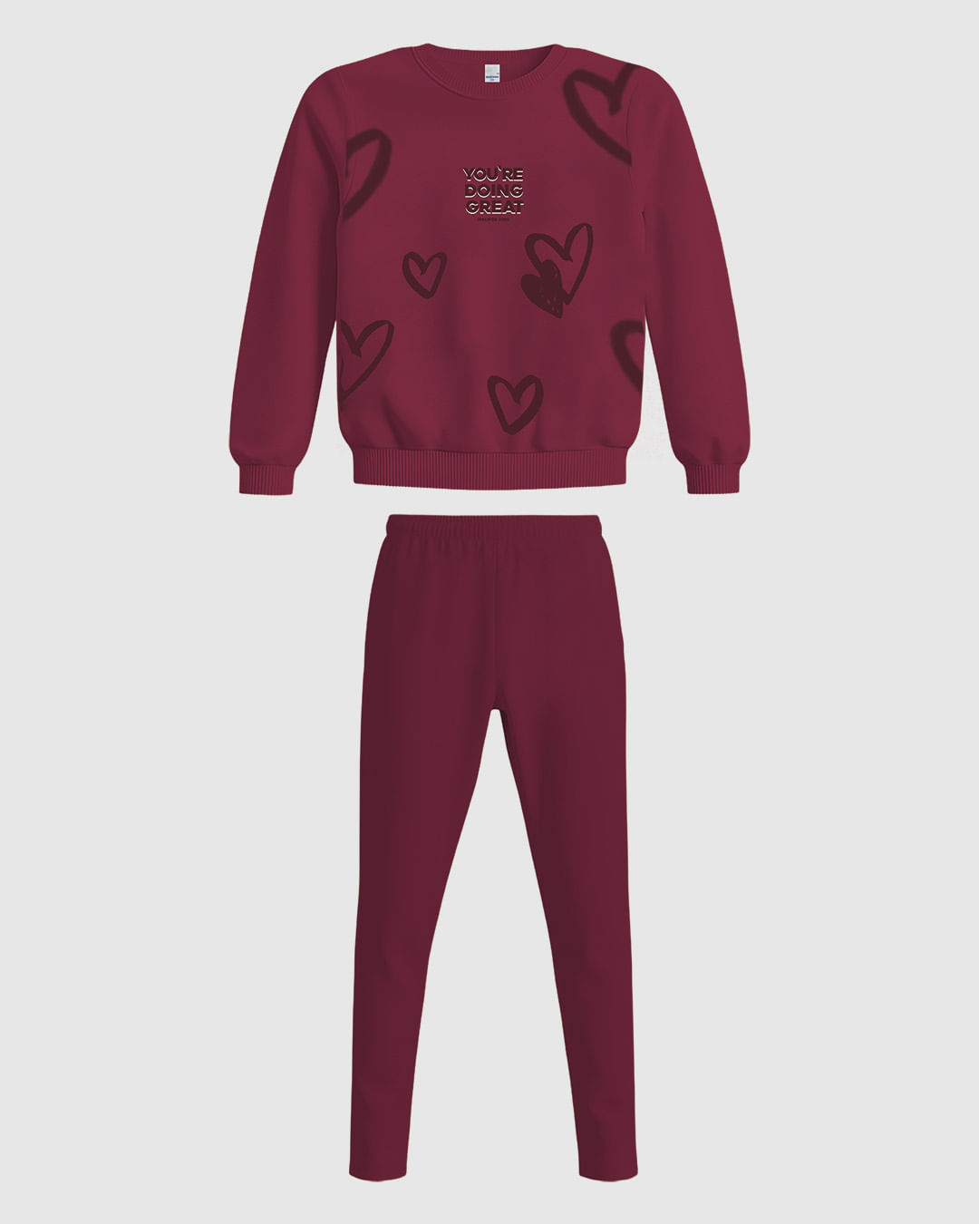 Conjunto Infantil Menina Blusão Estampa Glitter Moletom Flanelado Malwee Kids
