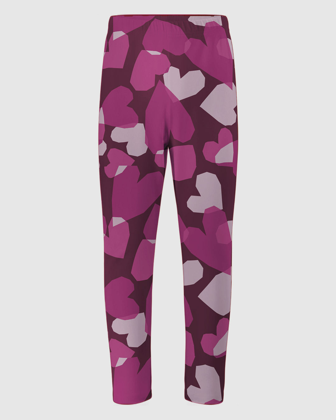 Calça Legging Infantil Estampada Em Algodão Malwee Kids - Vermelho - 4