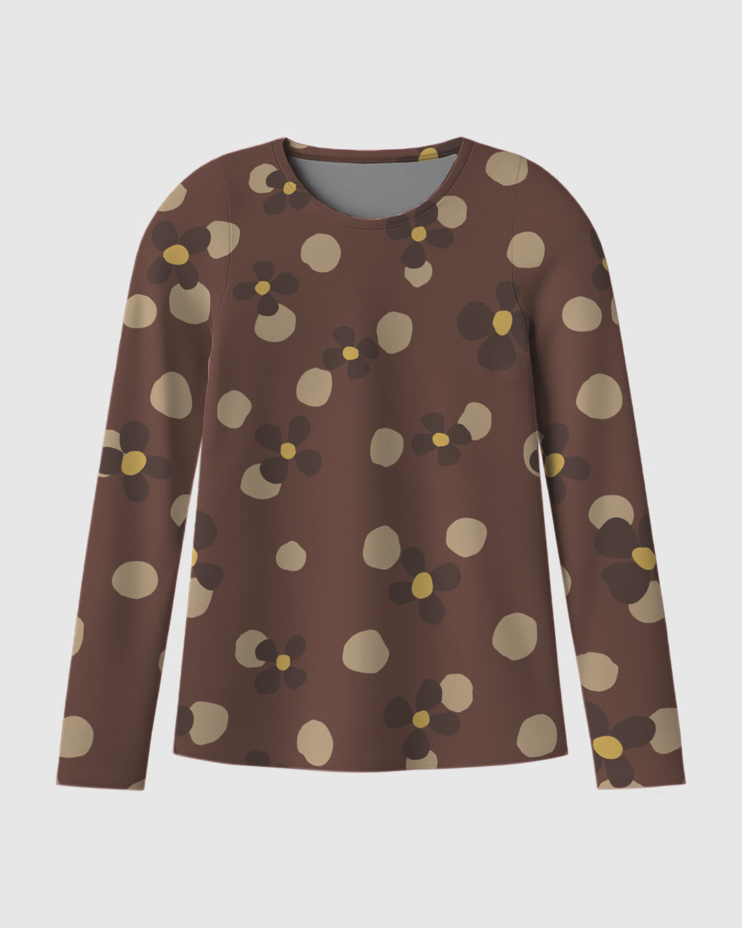 Blusa Infantil Menina Manga Longa Estampada Em Algodão Malwee Kids