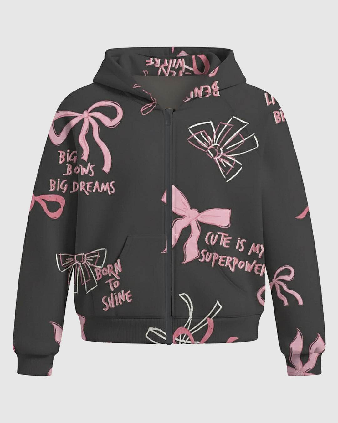 Jaqueta Infantil Menina Estampada Em Moletom Flanelado Malwee Kids