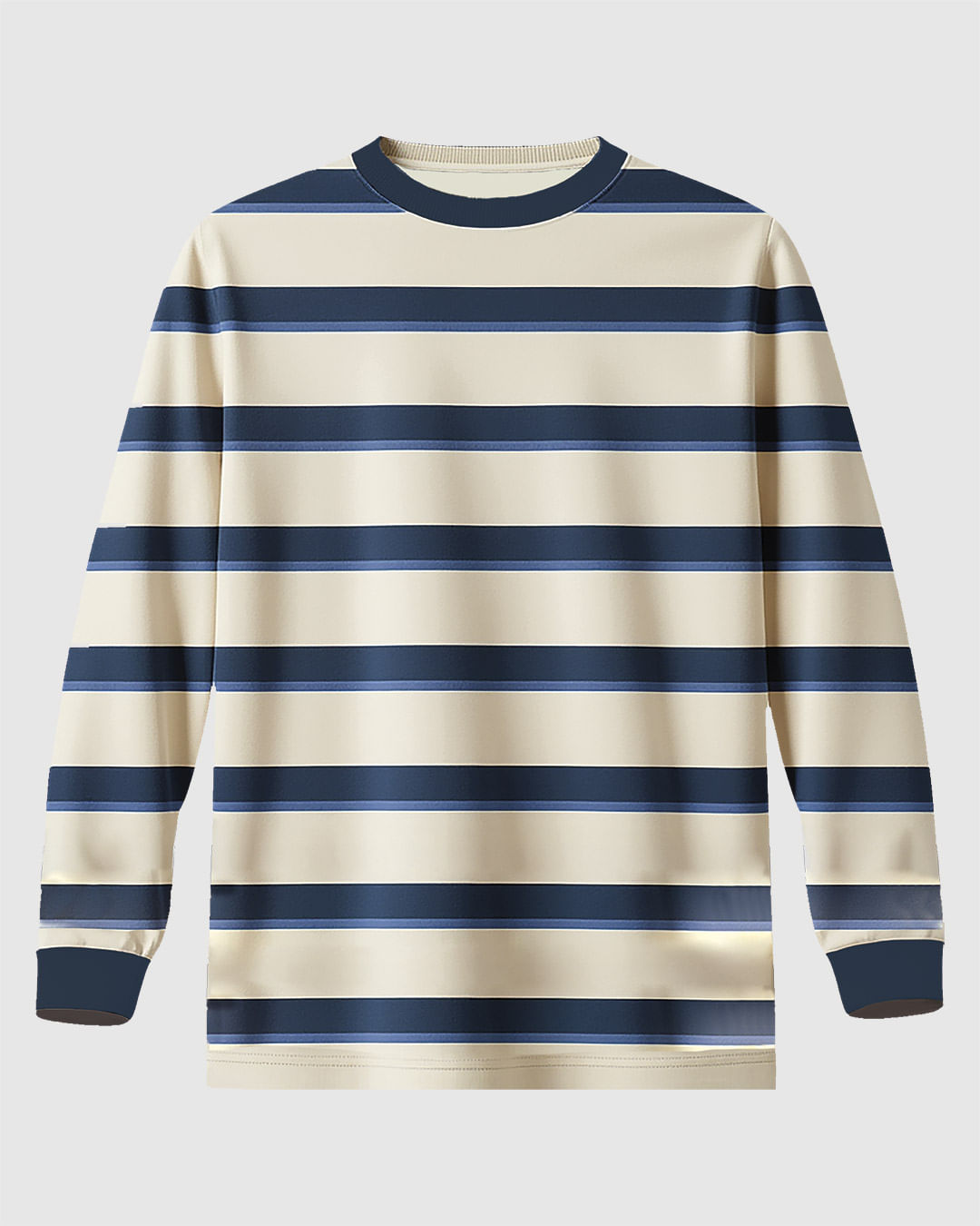 Camiseta Infantil Menino Manga Longa Listrada em Algodão Malwee Kids