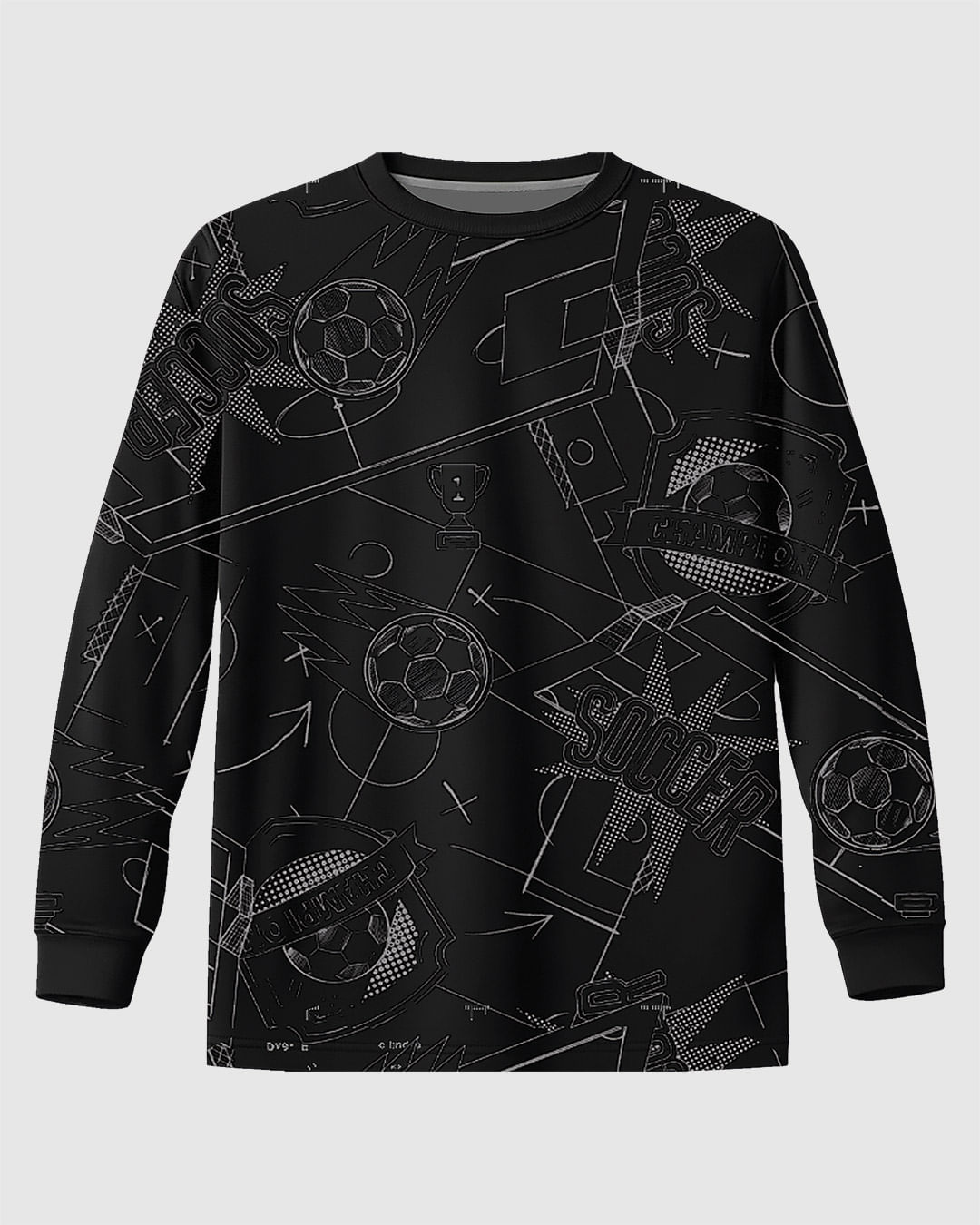 Camiseta Infantil Menino Manga Longa Estampada Em Algodão Malwee Kids