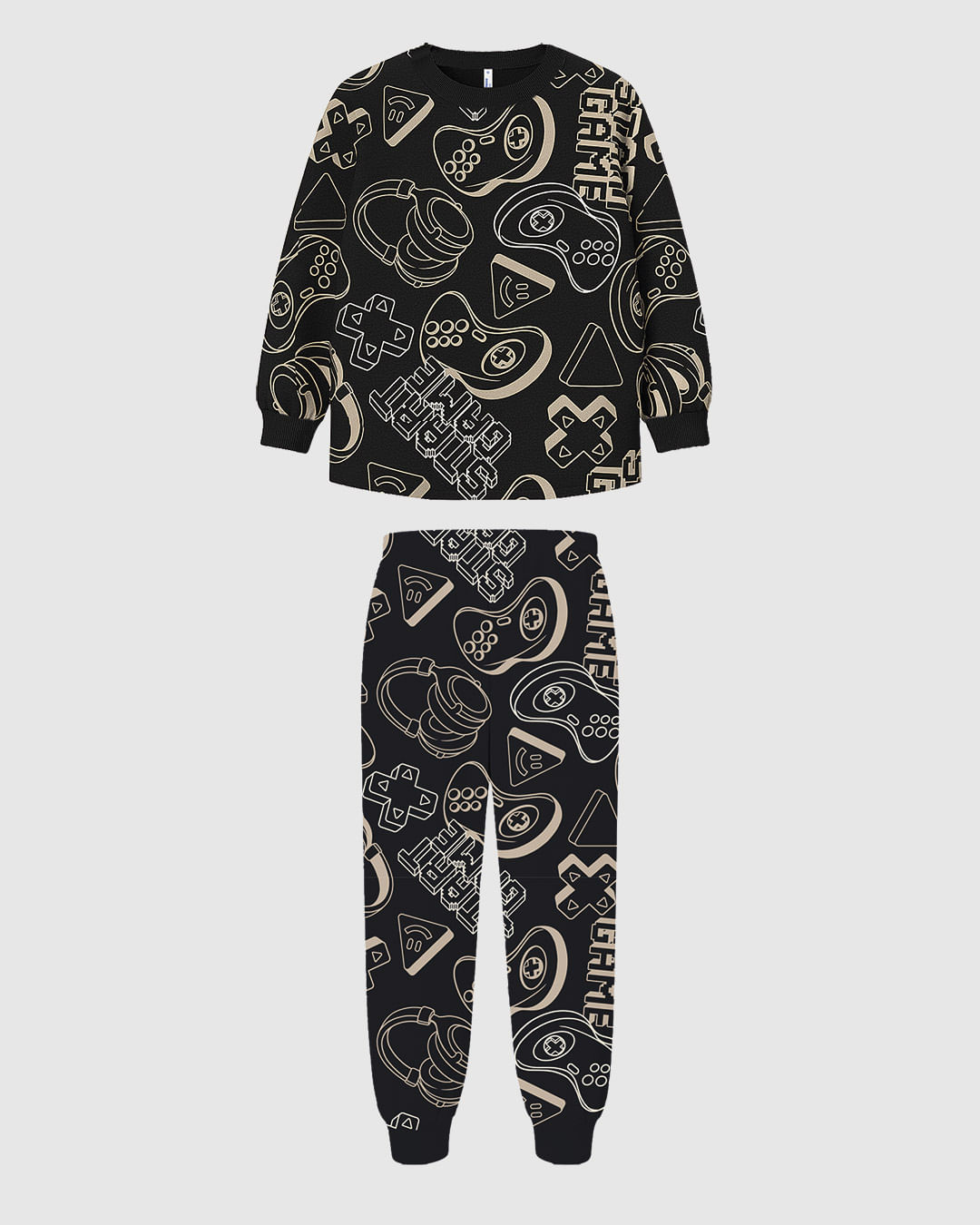 Pijama Infantil Menino Camiseta E Calça Estampa Brilha No Escuro Malwee Kids