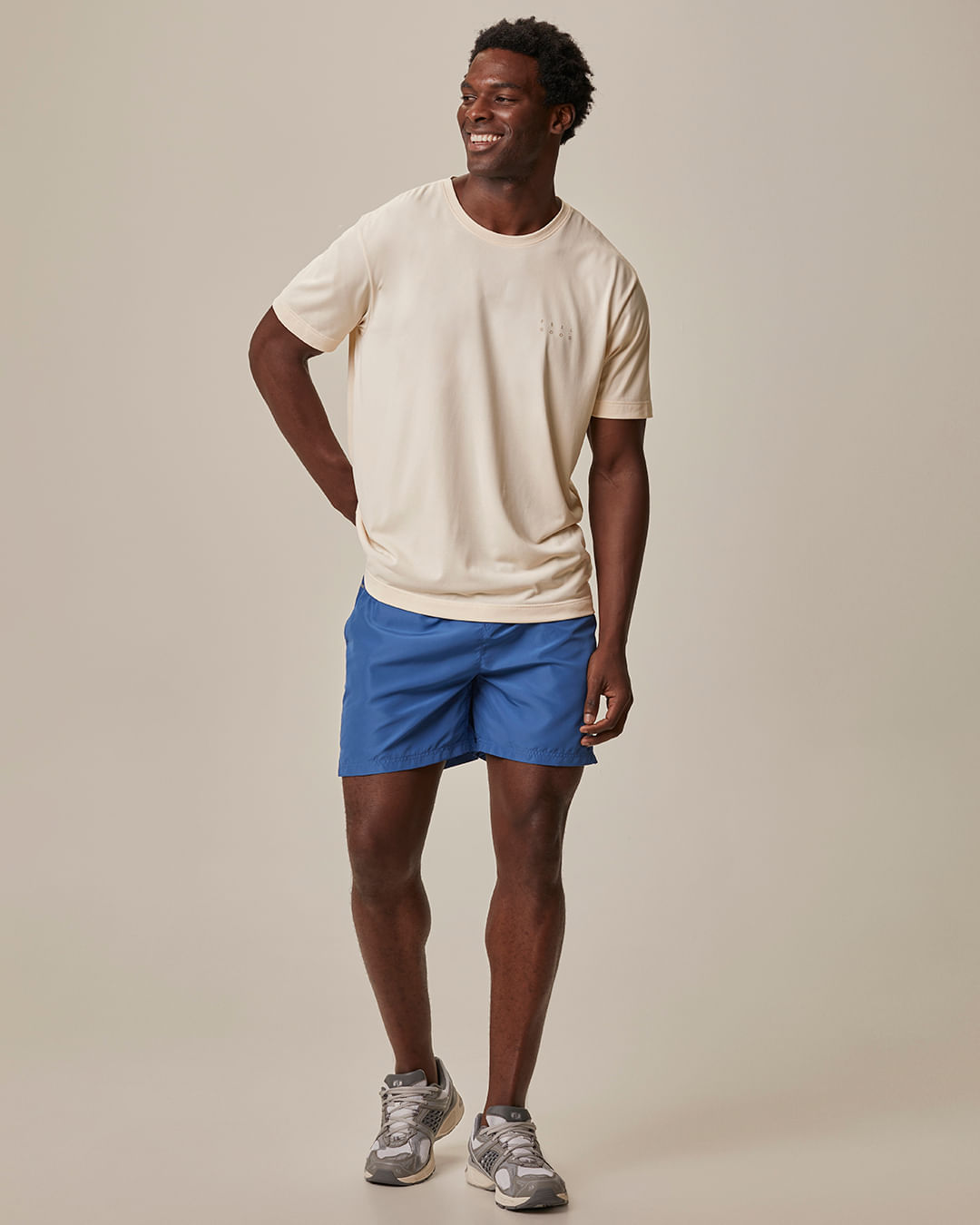 Camiseta Esportiva Masculina Estampa Feel Good Proteção UV Malwee Active
