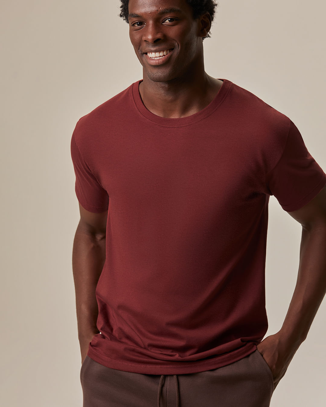 Camiseta Original Masculina Decote Redondo Em Algodão