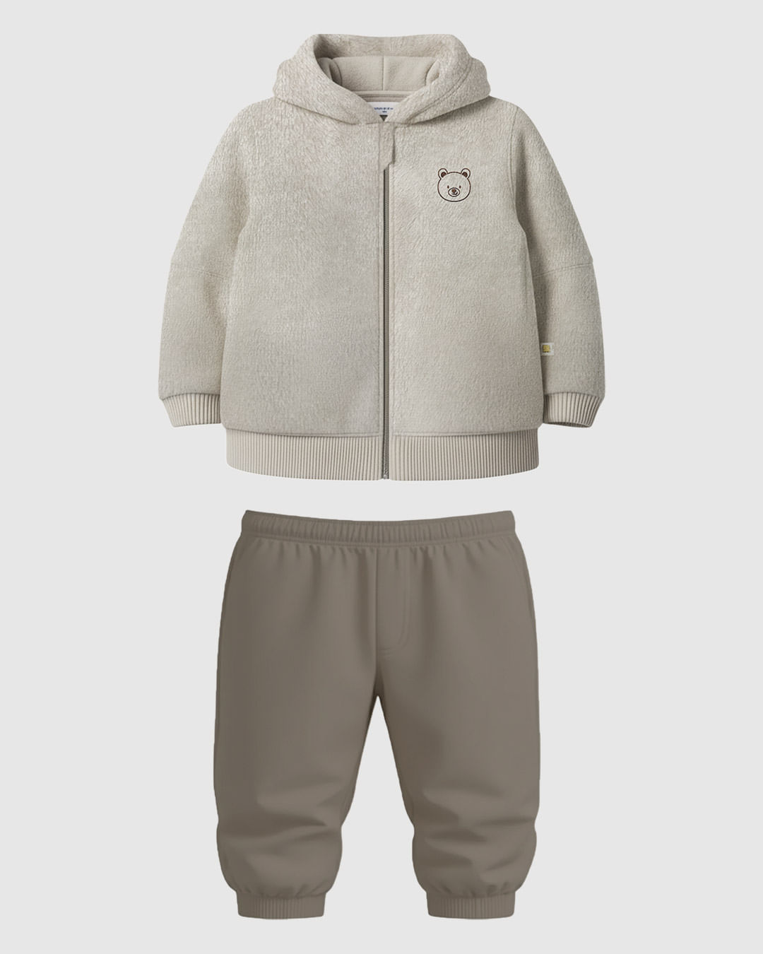 Conjunto Bebê Menino 3 Peças Jaqueta + Body + Calça Malwee Kids