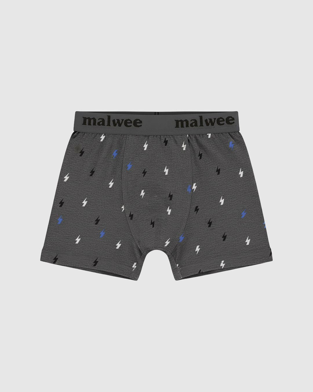Kit 2 Cuecas Boxer Infantis Menino Em Algodão Com Elastano Malwee Kids