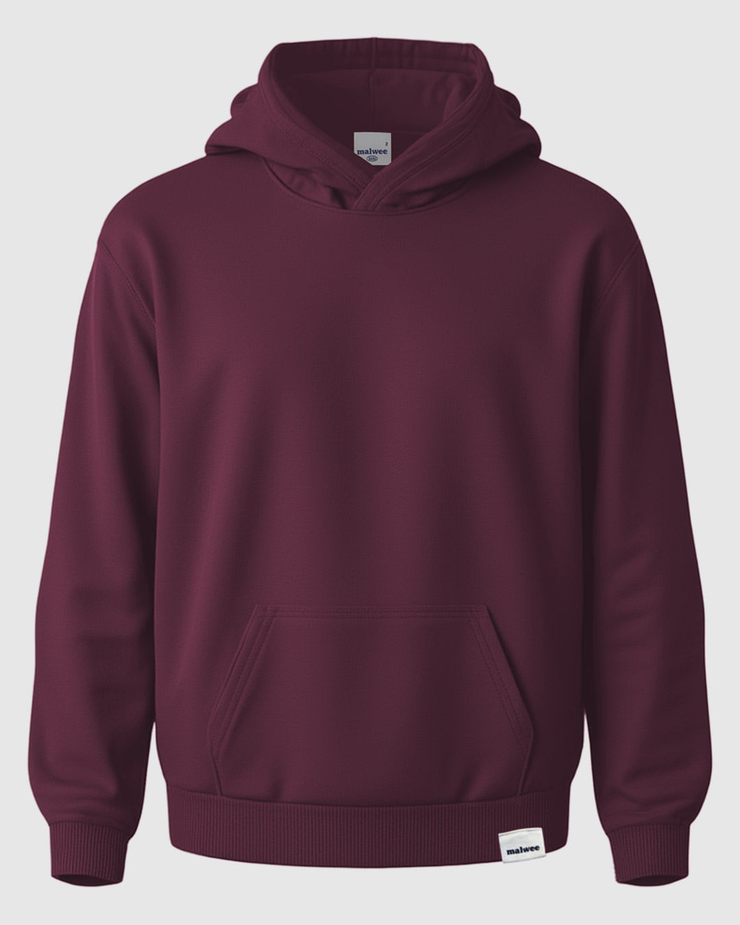 Blusão Infantil Unissex Capuz E Bolso Em Moletom Comfy Touch Malwee Kids