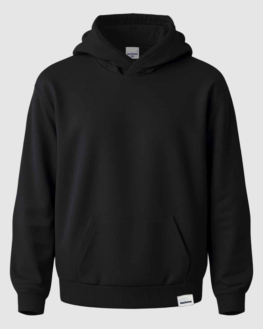 Blusão Infantil Unissex Capuz E Bolso Em Moletom Comfy Touch Malwee Kids