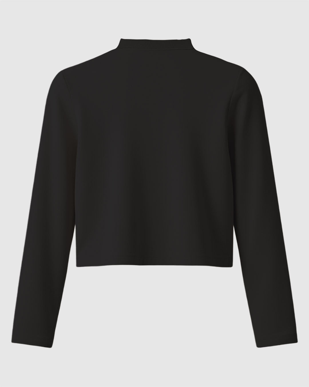 Blusa Infantil Menina Gola Alta Em Malha Viscose Canelada Malwee Kids