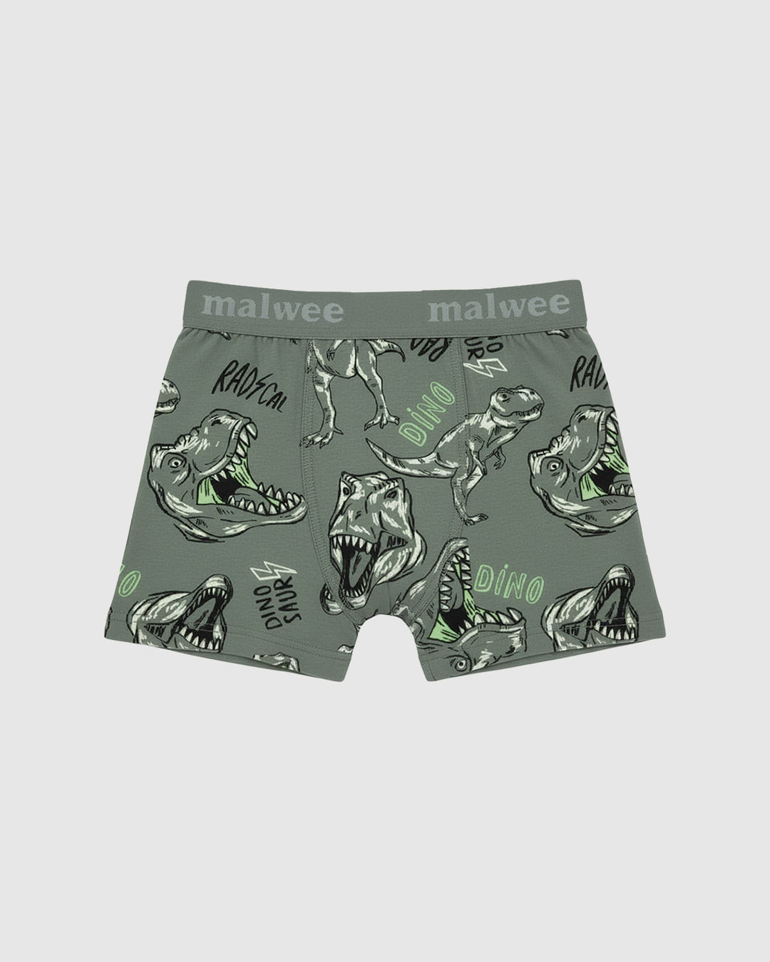 Kit 2 Cuecas Boxer Infantis Menino Em Algodão Com Elastano Malwee Kids