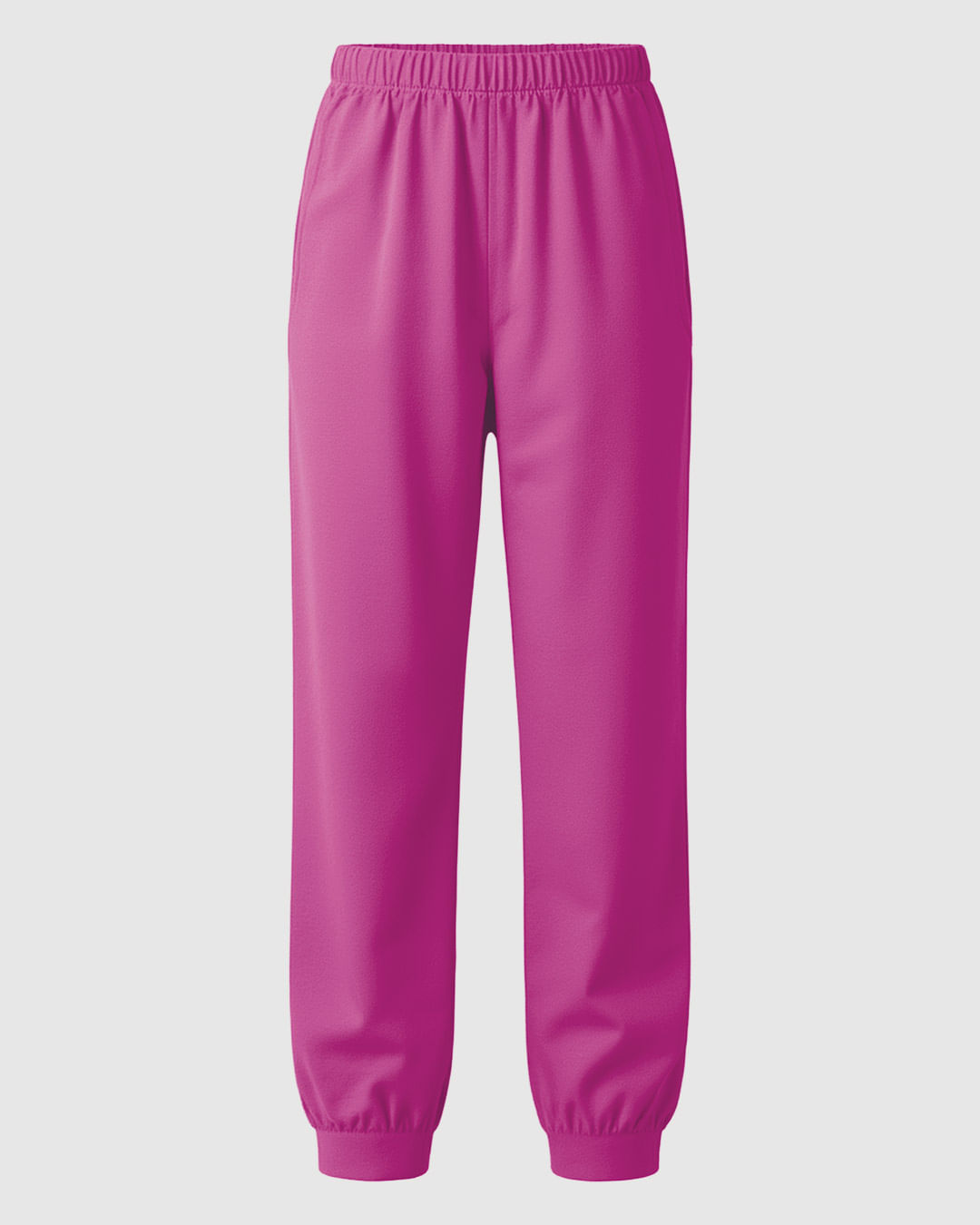 Calça Infantil Unissex Em Moletom Flanelado Malwee Kids - Rosa - 1