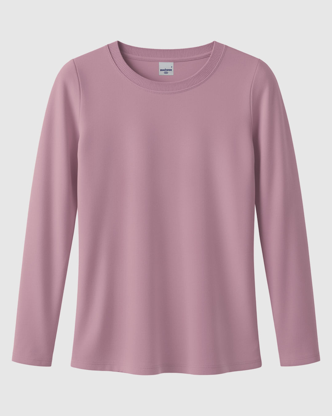 Blusa Infantil Menina Manga Longa Em Algodão Malwee Kids