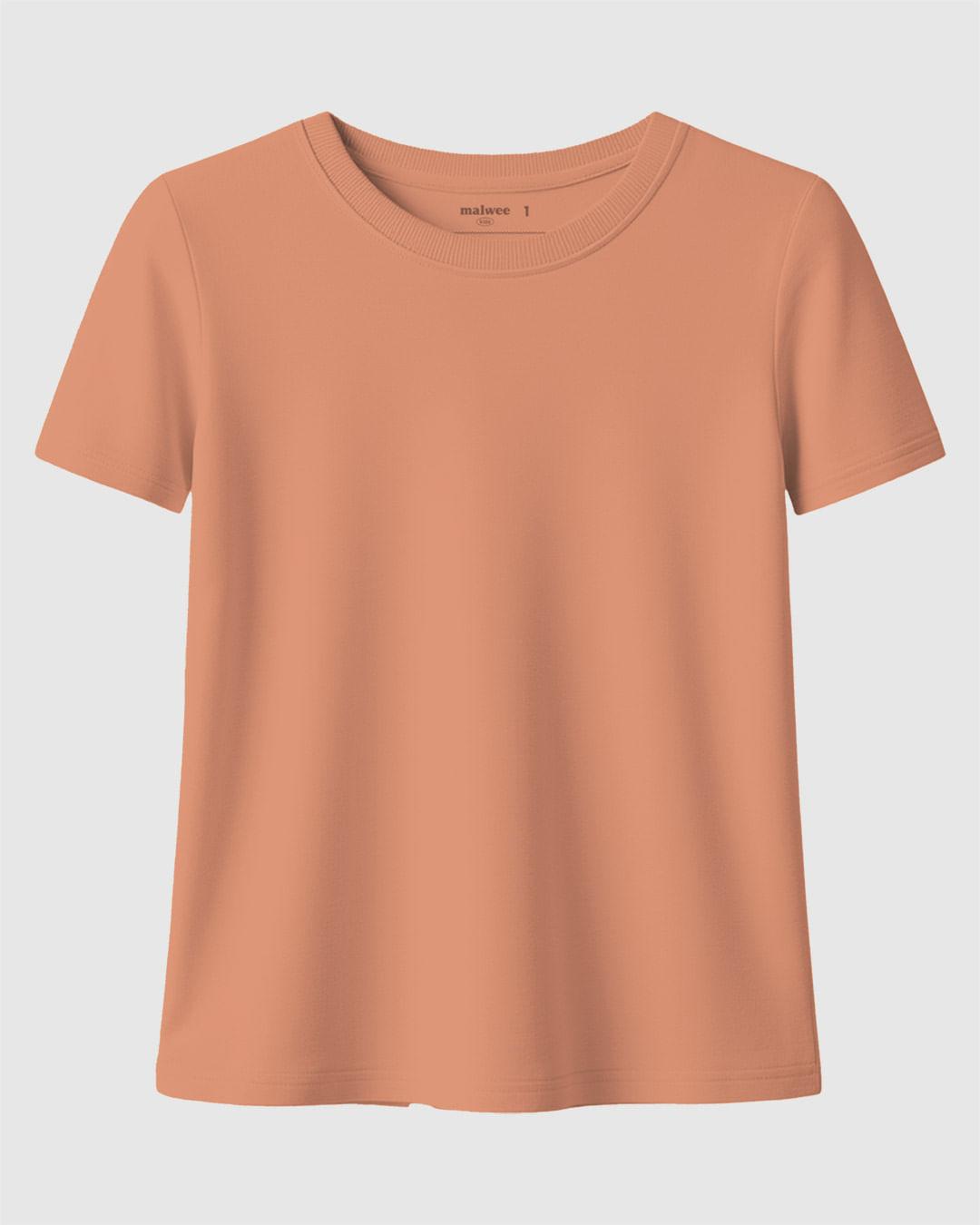 Blusa Infantil Menina Decote Redondo Em Algodão Malwee Kids