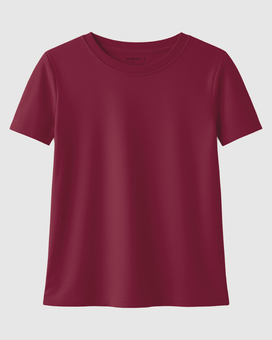 Blusa Infantil Menina Decote Redondo Em Algodão Malwee Kids