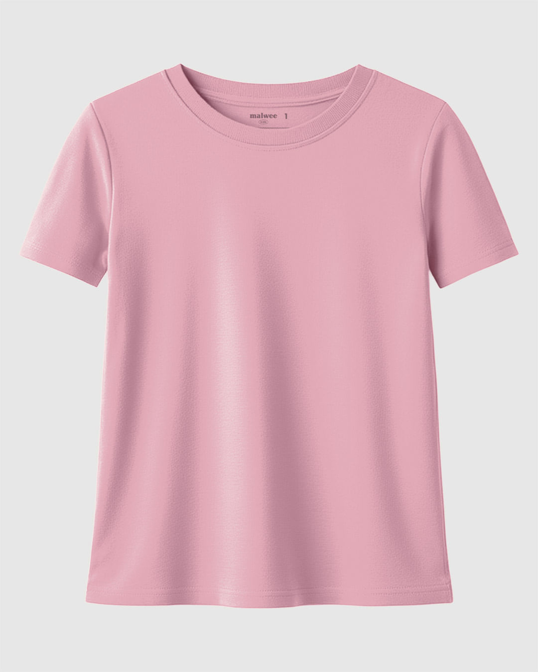 Blusa Infantil Menina Decote Redondo Em Algodão Malwee Kids
