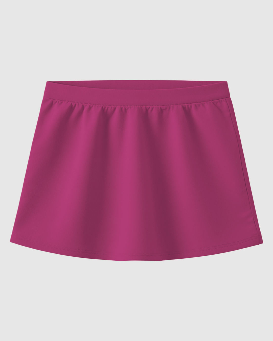Saia Shorts Infantil Menina Cós Elástico Em Algodão Malwee Kids