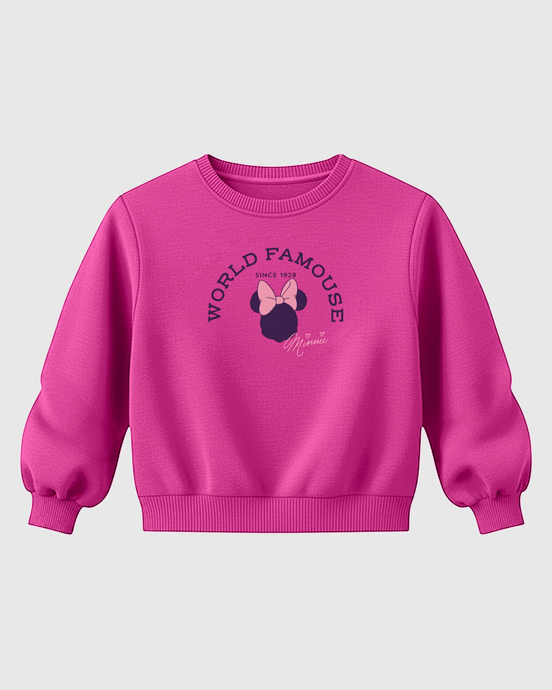 Blusão Infantil Menina Especial Minnie Mouse Em Moletom Flanelado Malwee Kids