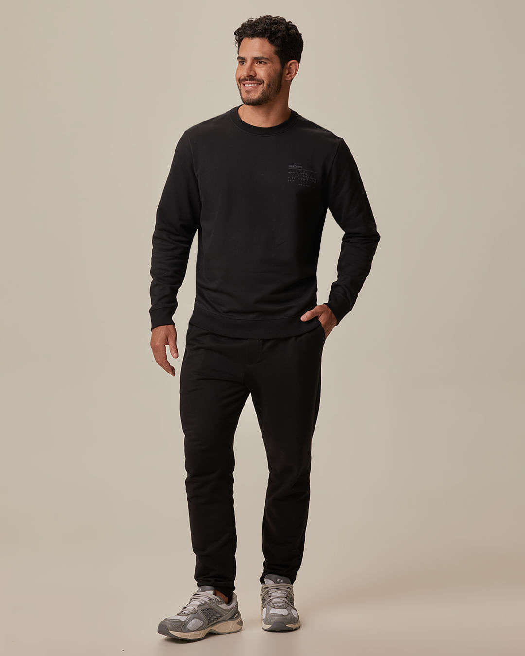 Blusão Masculino Regular Estampa Frente E Costas Em Moletom Flanelado