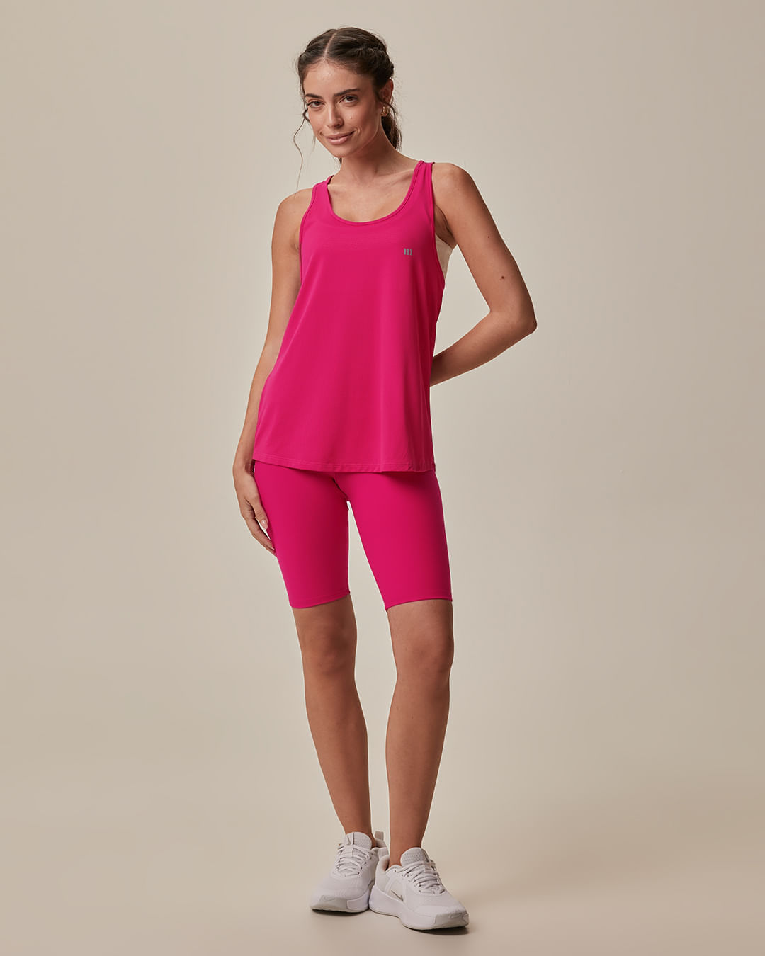 Regata Esportiva Feminina Nadador Em Malha Dry Malwee Active - Rosa - P