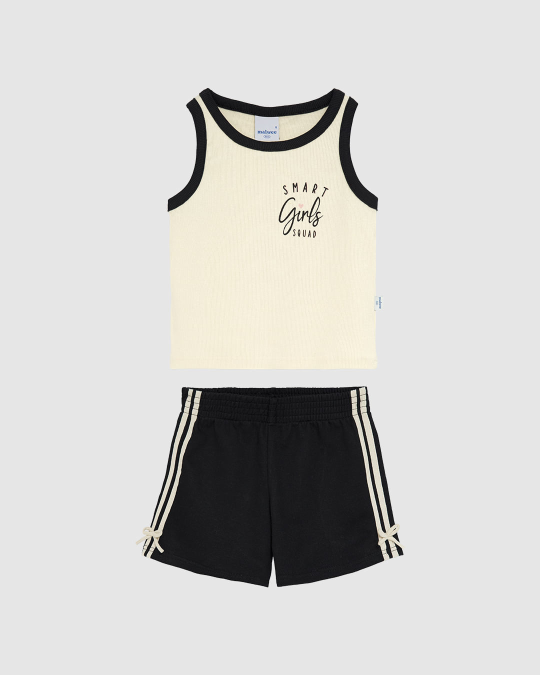 Conjunto Infantil Menina Smart Girls Squad Em Algodão Malwee Kids