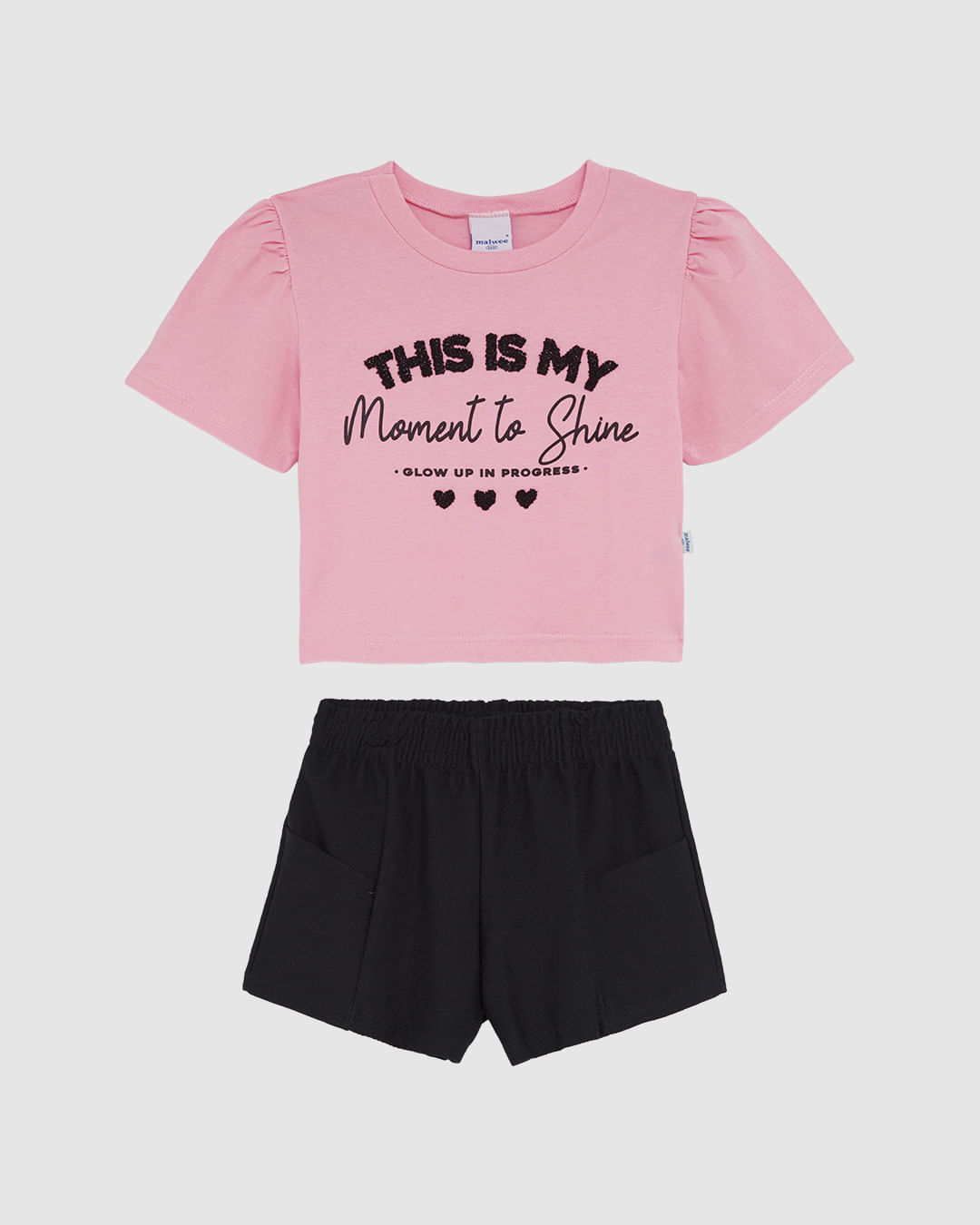 Conjunto Infantil Menina This Is My Moment To Shine Malwee Kids