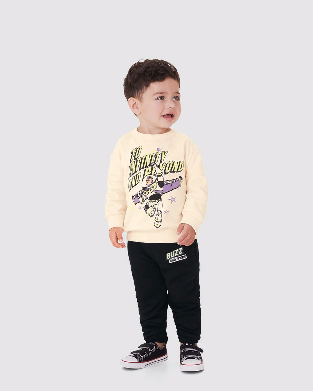 Conjunto Infantil Menino Toy Story Ao Infinito E Além! Em Moletom Flanelado Malwee Kids
