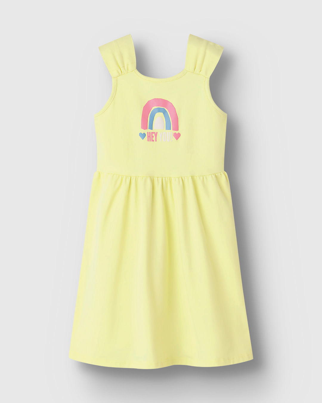 Vestido Infantil Modelo Regata Estampa Hey You! Em Algodão Malwee Kids
