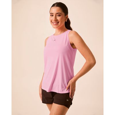 Regata Esportiva Feminina Nadador Decote Redondo Malha Dry Malwee Active