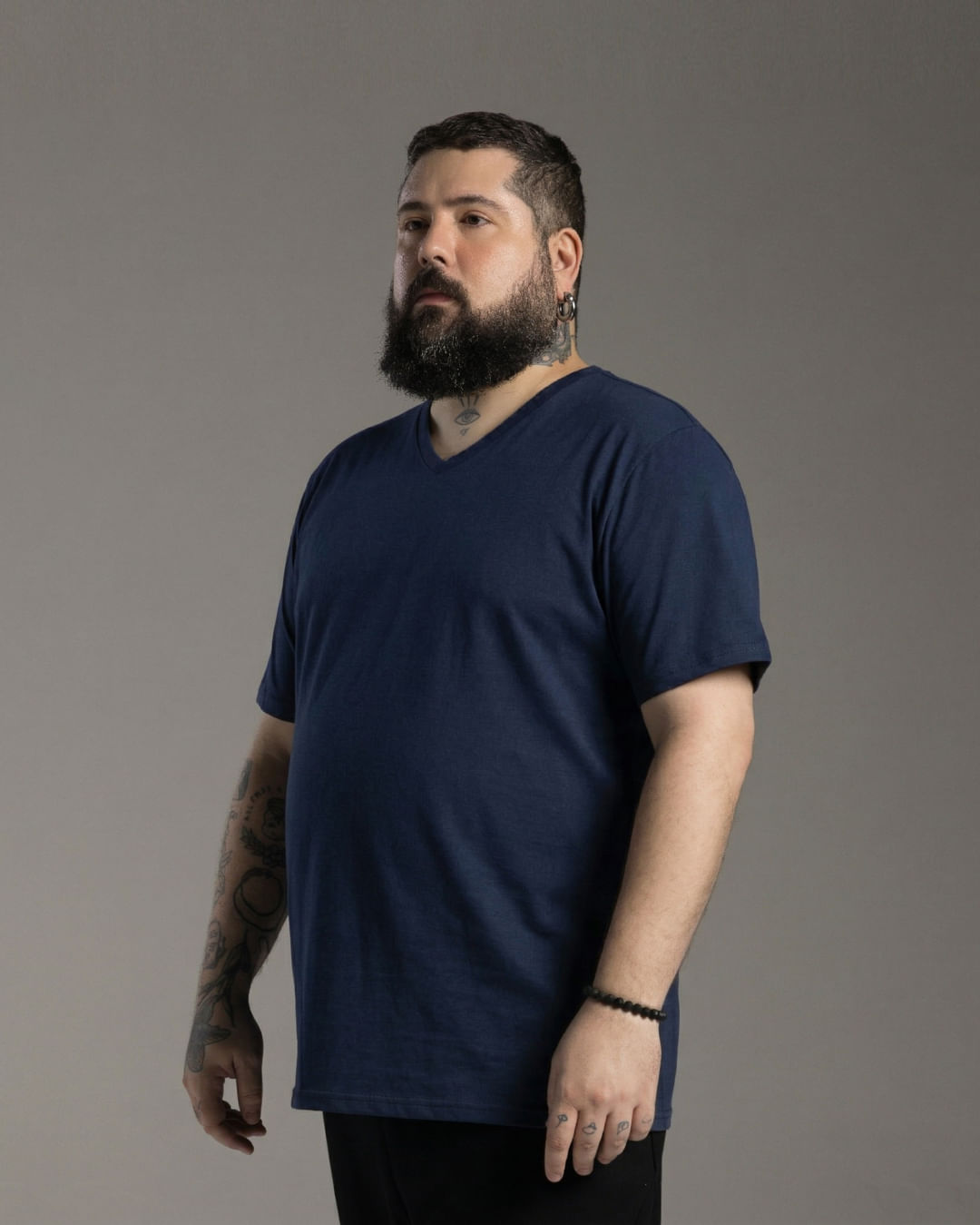 Tech T-Shirt Anti Odor Gola V Plus Masculina - BASICAMENTE - Azul - G4