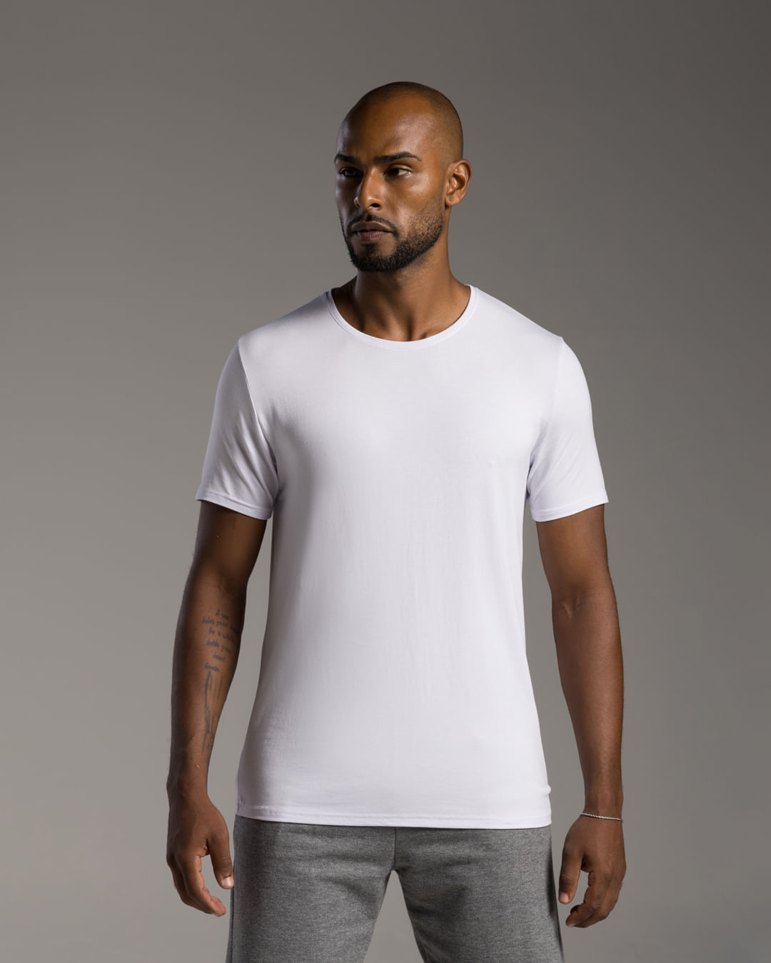 Tech T-Shirt Modal - BASICAMENTE - Branco - P