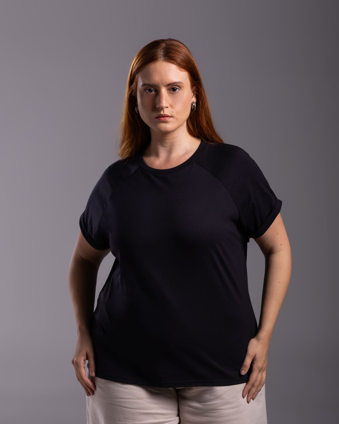 Tech T-Shirt Anti Odor Raglan Plus Feminina