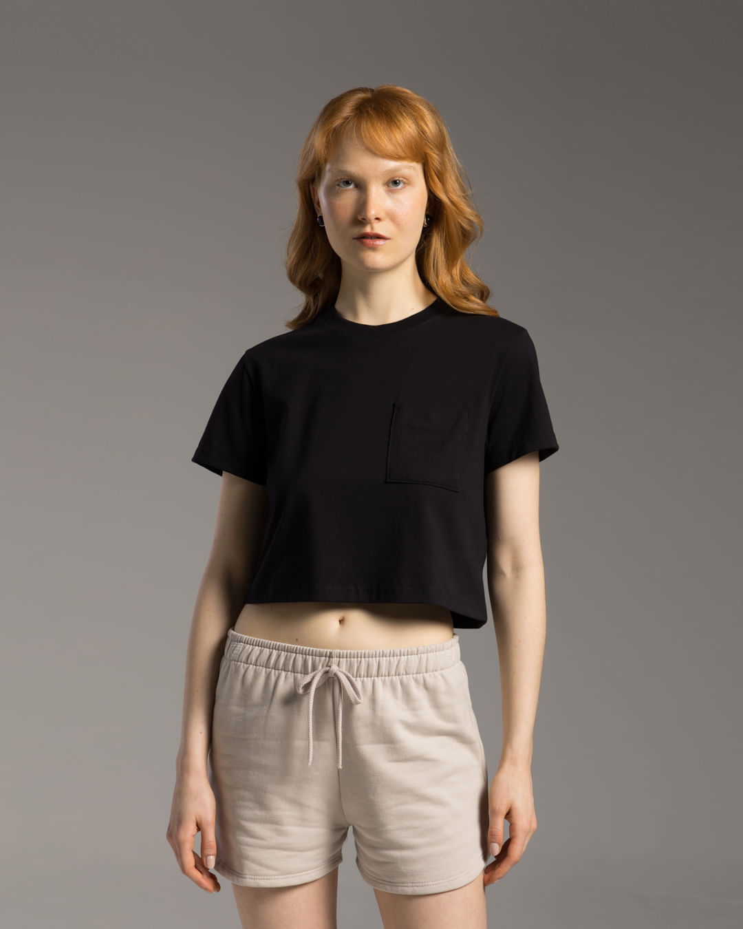 Tech T-Shirt Cropped Noliquid Bolso Feminina - BASICAMENTE