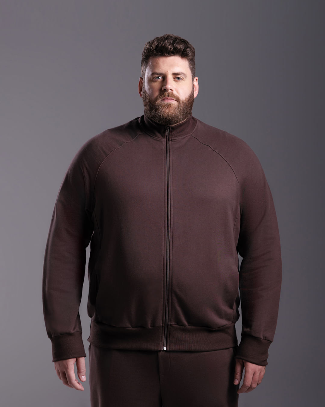 Jaqueta Masculina Plus Size Moletom Tecnológico No Liquid - BASICAMENTE