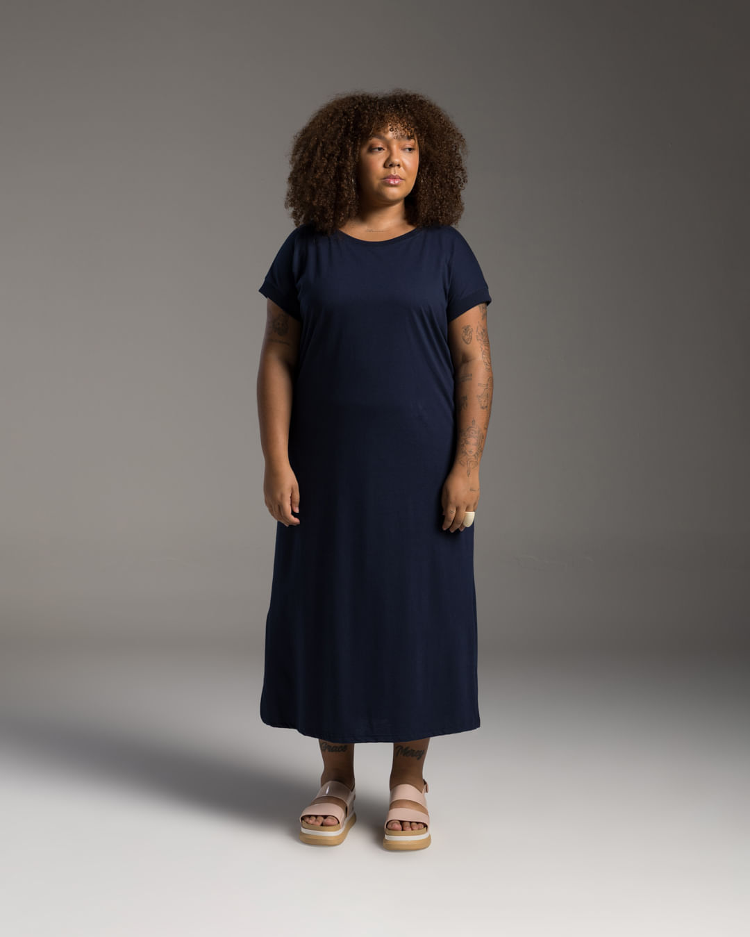 Vestido Midi Tech Air Plus