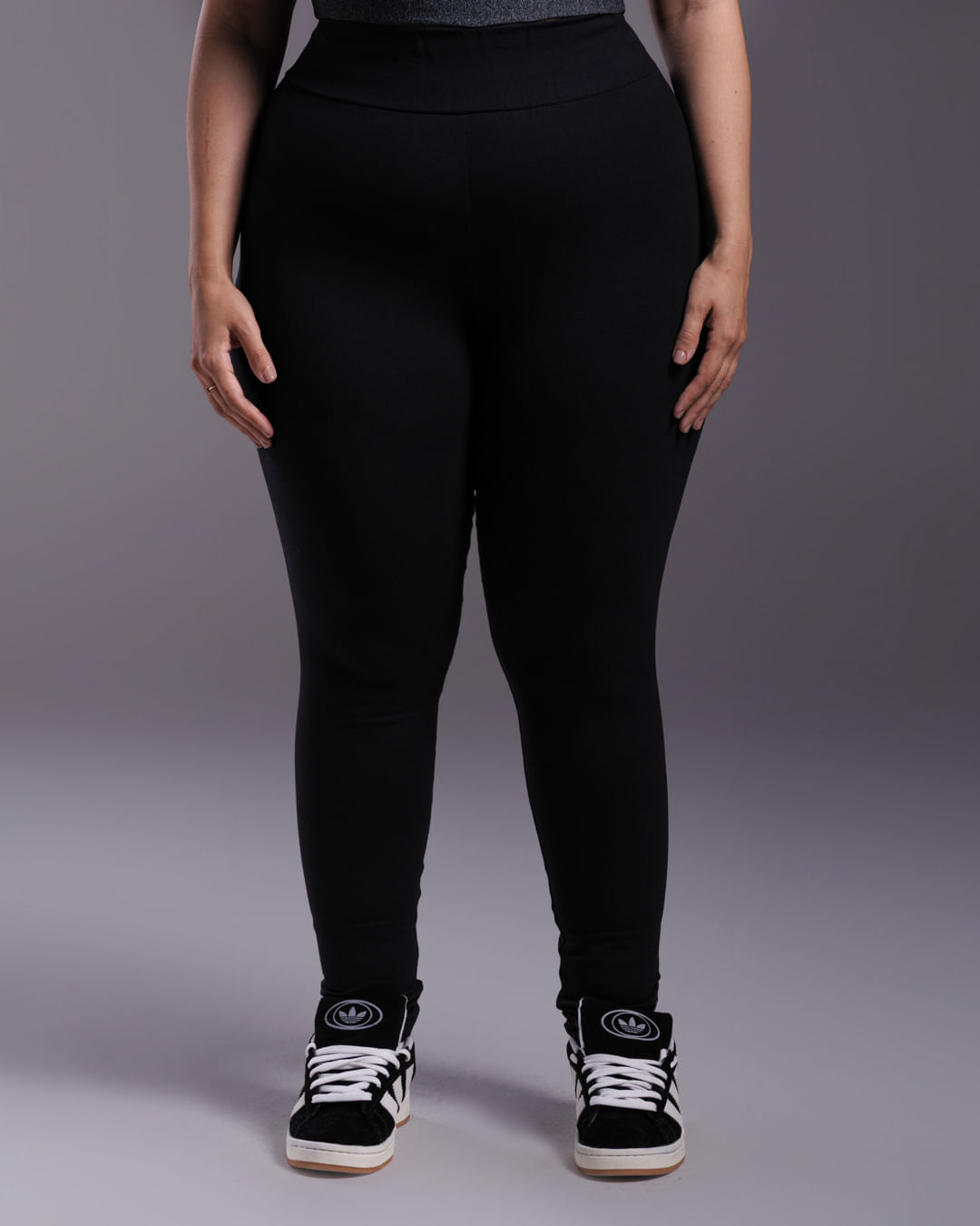 Calça Legging Feminina Plus Size Anti Odor - BASICAMENTE