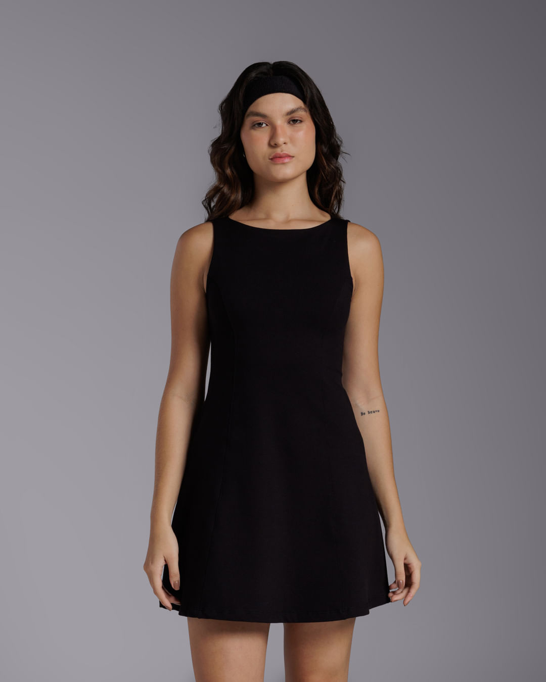 Vestido Moletom Stretch Tech Noliquid - BASICAMENTE