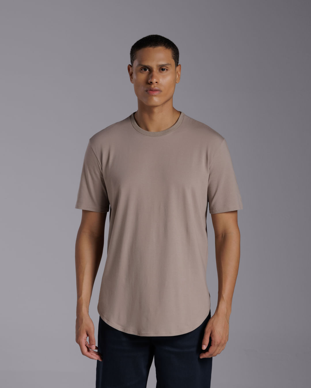 Tech T-Shirt Cotton Anti Odor Barra Arredondada Masculina
