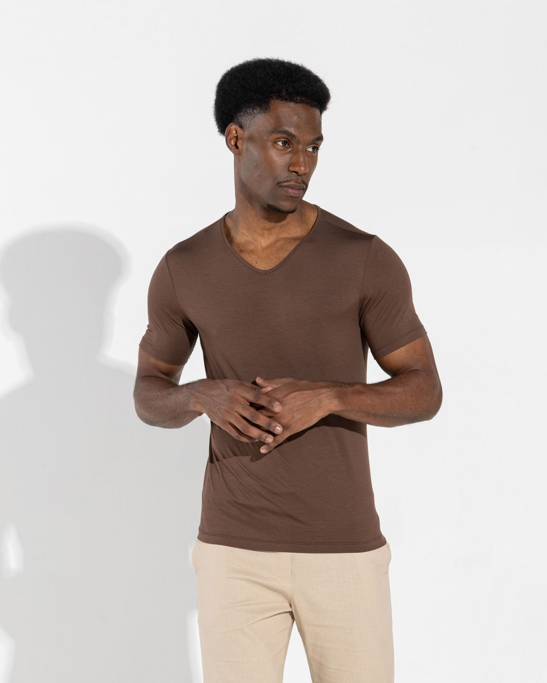 Undershirt Micromodal Masculina - BASICAMENTE