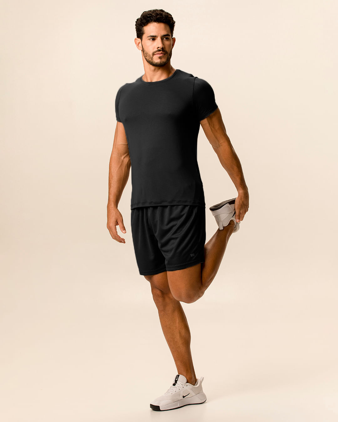 Shorts Esportivo Masculino Cadarço Interno Malha Microfuros Dry Malwee Active