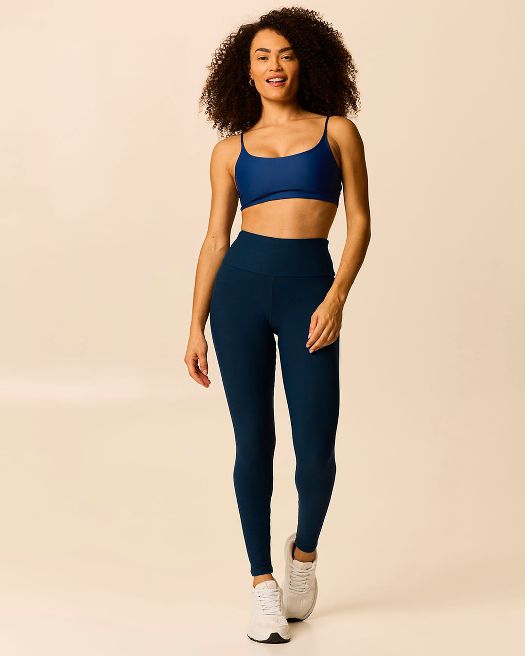 Calça Legging Esportiva Feminina Em Malha Com Proteção UV50+ Malwee Active