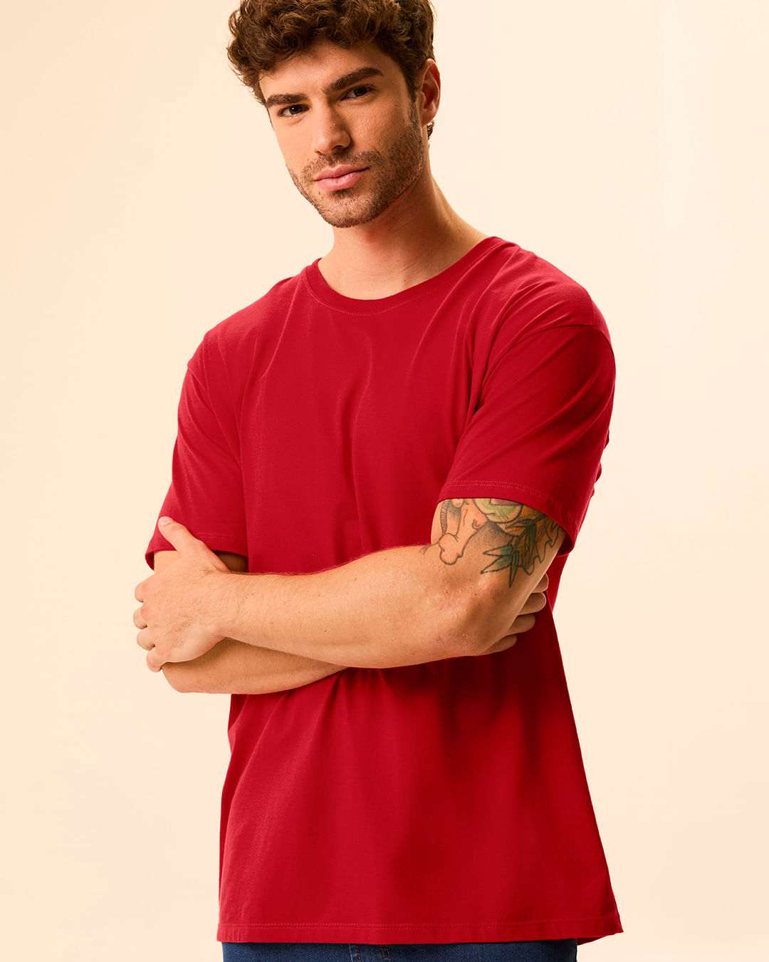 Camiseta Original Masculina Decote Redondo Em Algodão