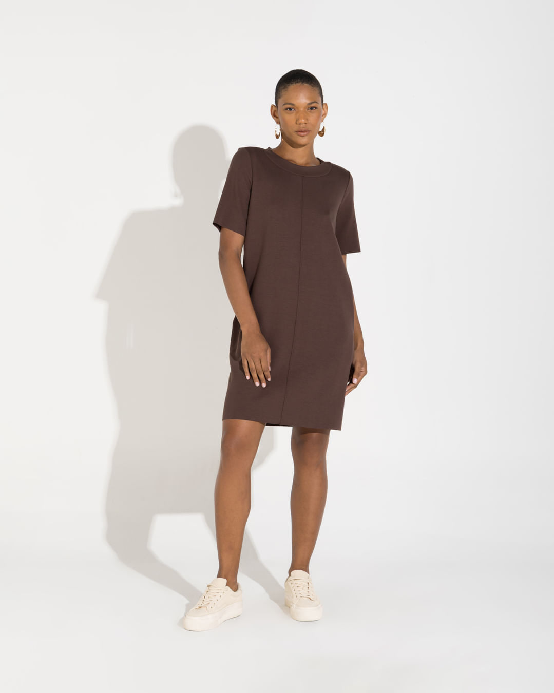 Vestido Dense Viscose T-Shirt