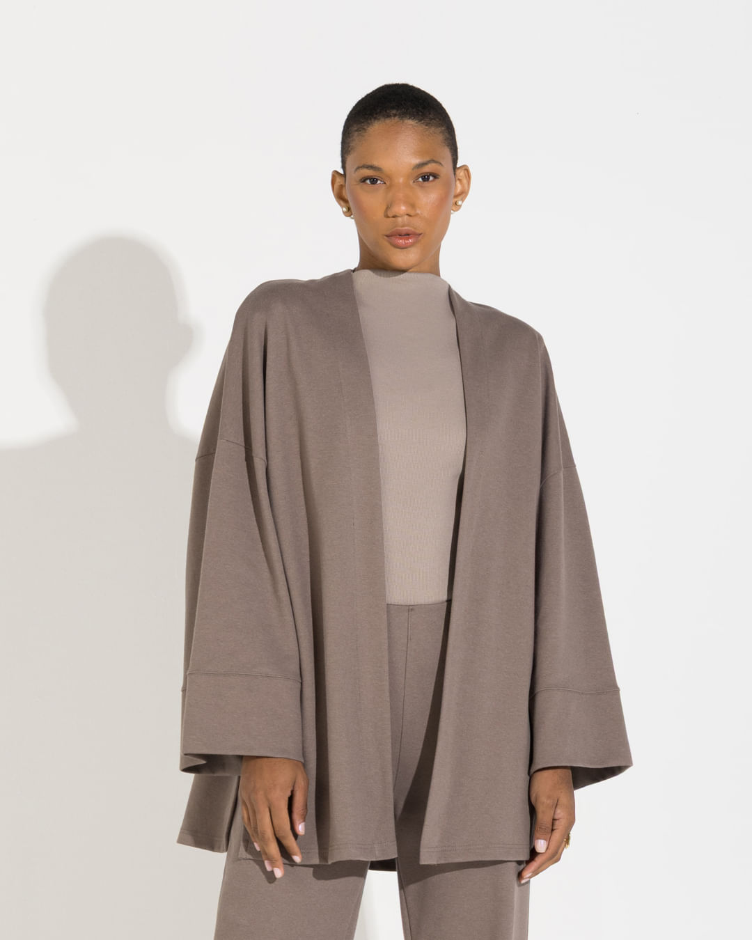Kimono Dense Algodão Feminino