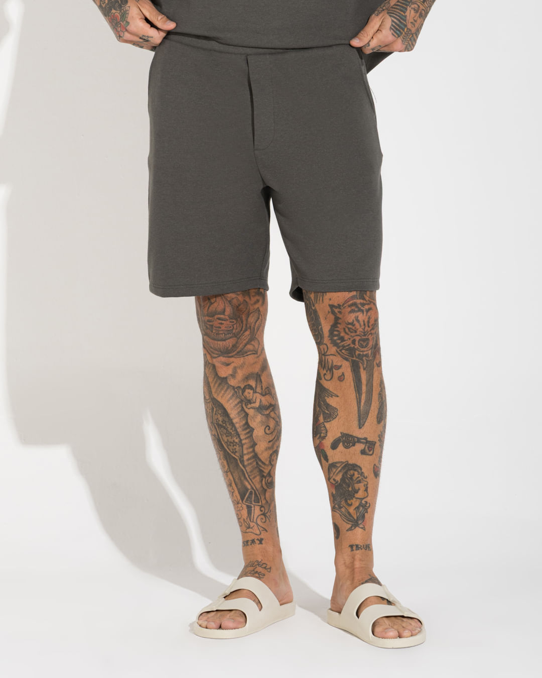 Bermuda Dense Algodão Masculina