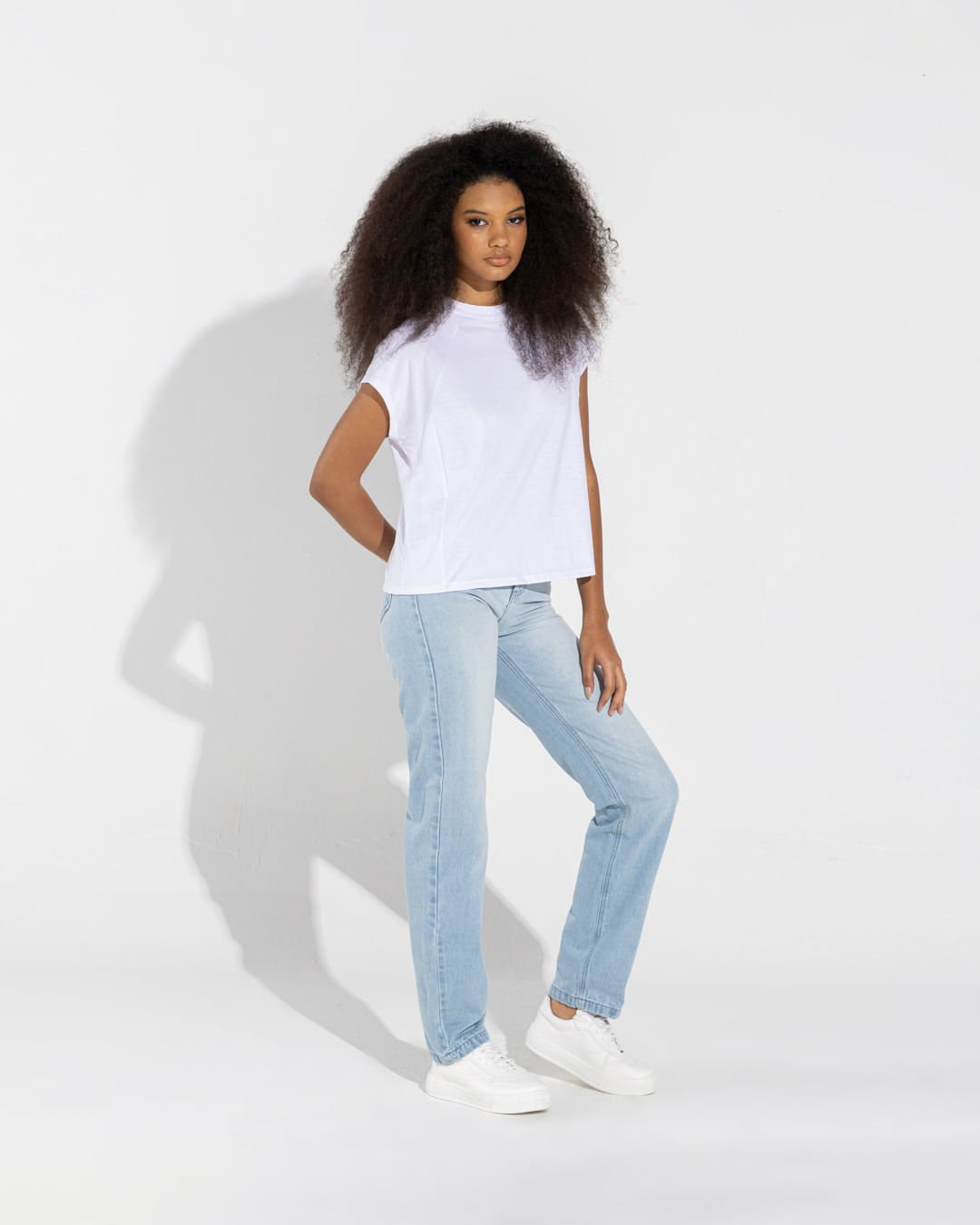 Camiseta Pima Raglan Feminina
