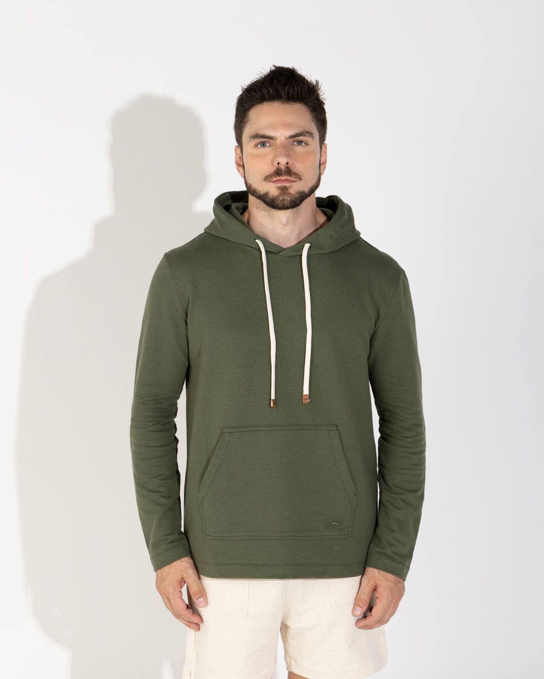 Blusão Moletinho Stretch Linho Masculino