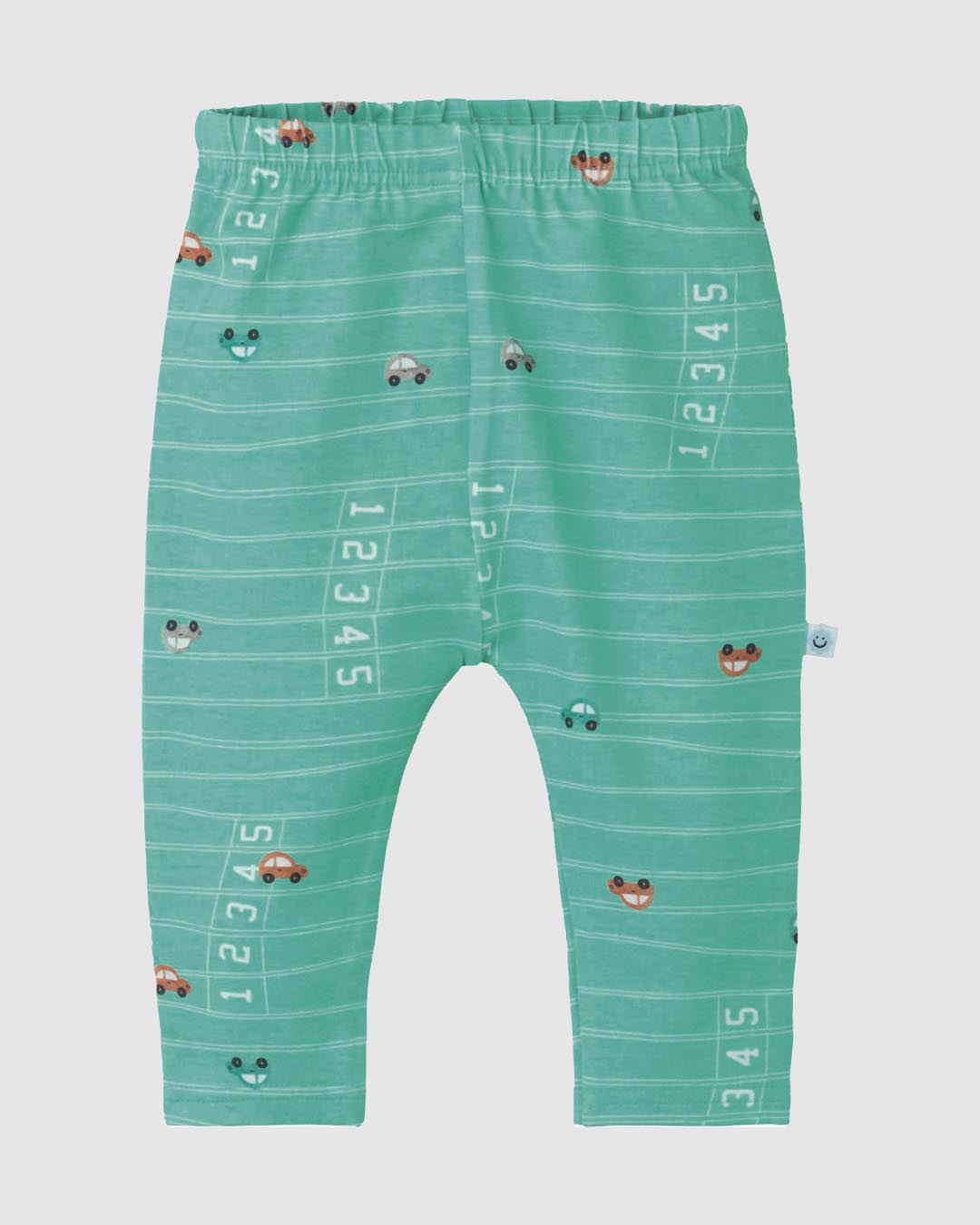 Calça Bebê Menino Saruel Estampa Digital Etiqueta Decorativa Malwee Kids - Verde - 6M