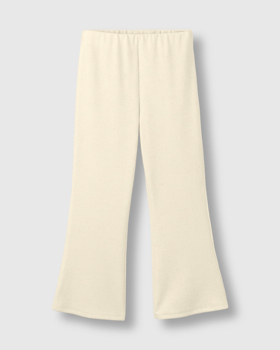 Calça Menina Flare Em Ribana Linho - Carinhoso